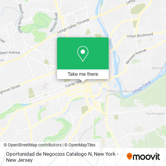 Oportunidad de Negocios Catalogo N map