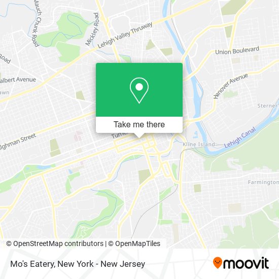 Mo's Eatery map