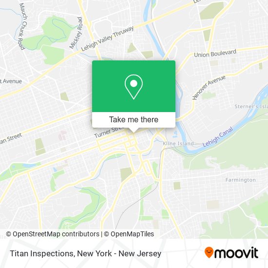 Mapa de Titan Inspections
