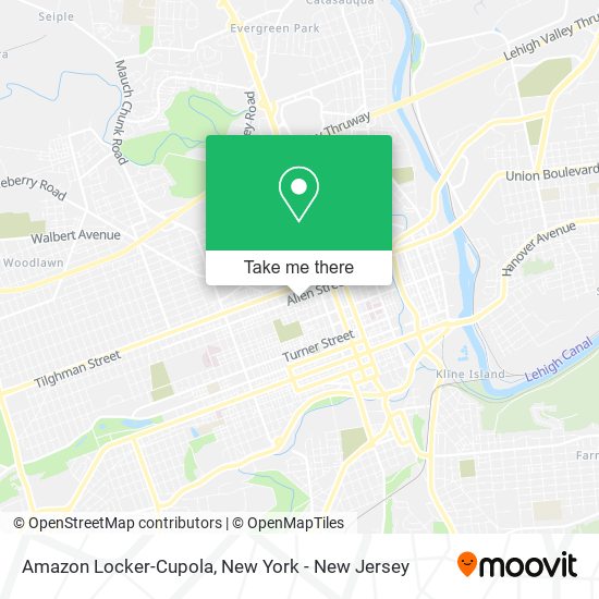 Amazon Locker-Cupola map