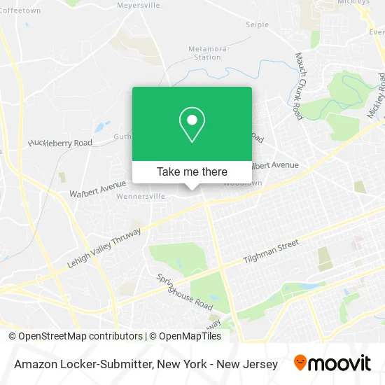 Amazon Locker-Submitter map