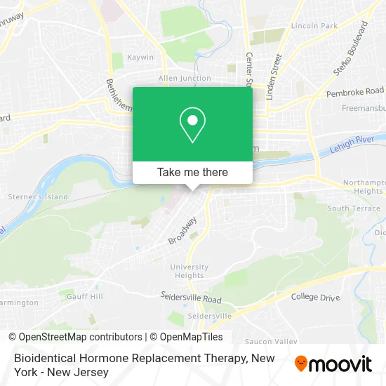Bioidentical Hormone Replacement Therapy map