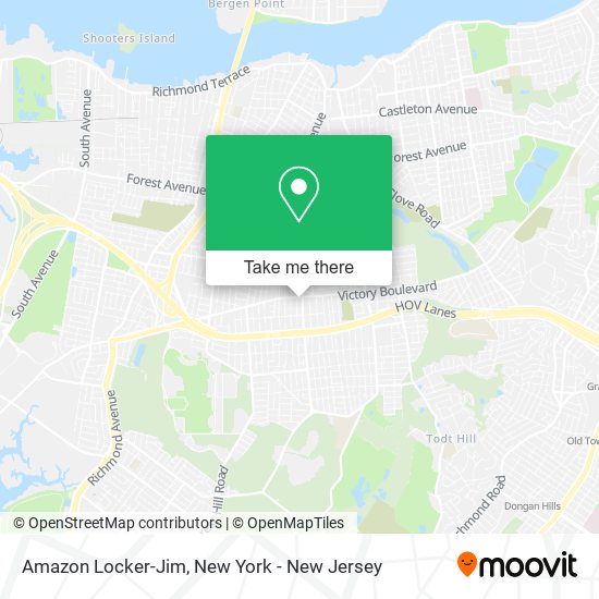 Amazon Locker-Jim map