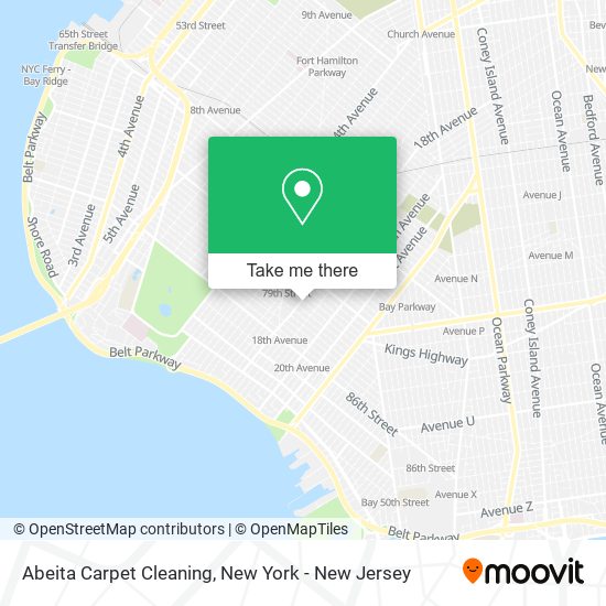 Abeita Carpet Cleaning map