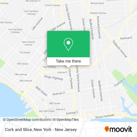 Mapa de Cork and Slice
