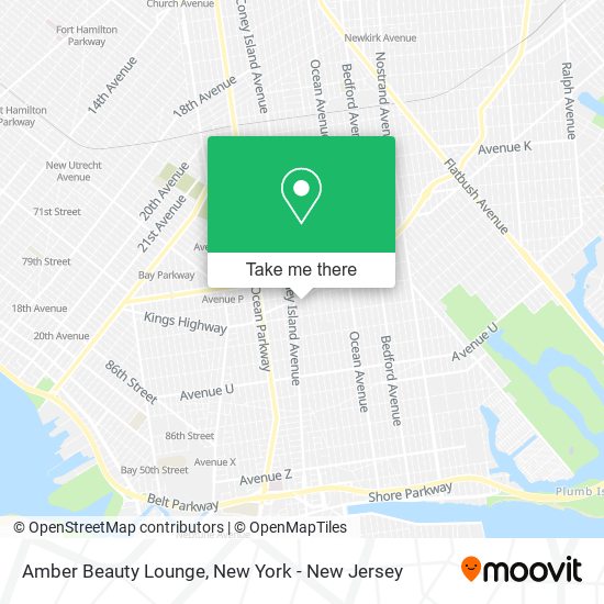 Amber Beauty Lounge map