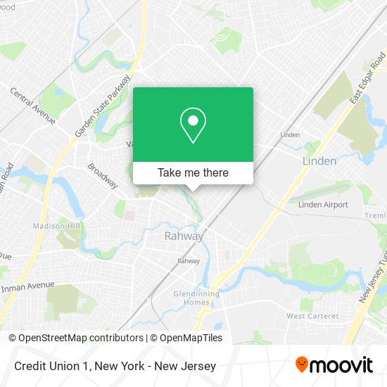 Credit Union 1 map