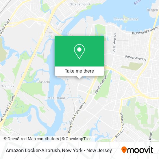 Amazon Locker-Airbrush map