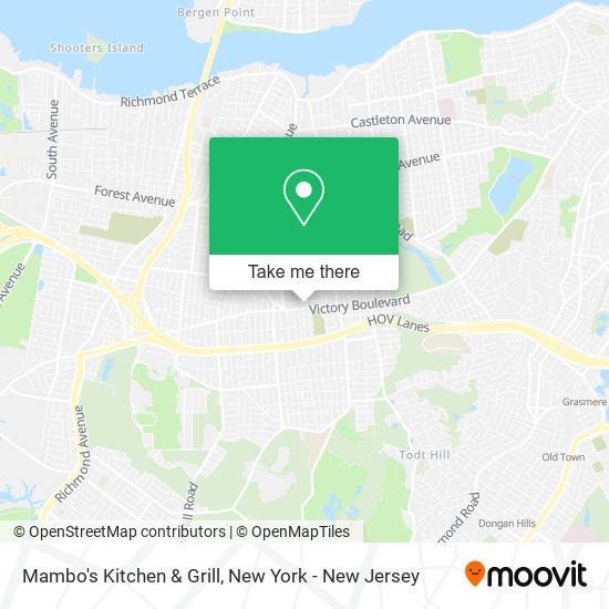 Mapa de Mambo's Kitchen & Grill