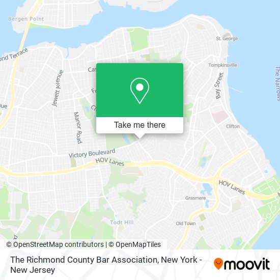 Mapa de The Richmond County Bar Association