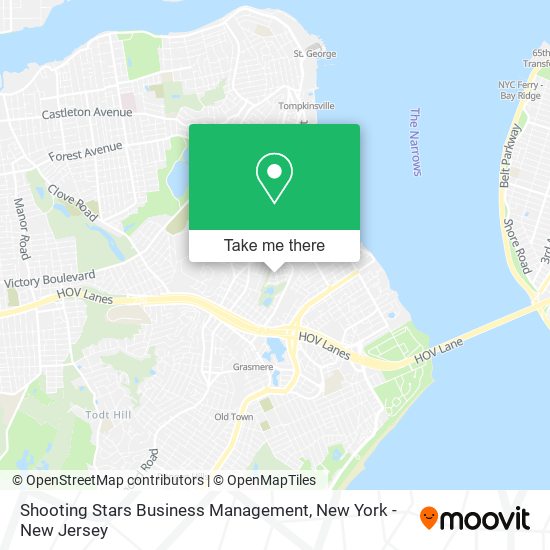 Shooting Stars Business Management map