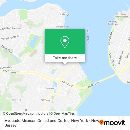 Mapa de Avocado Mexican Grilled and Coffee