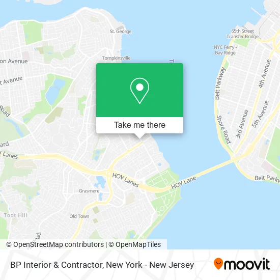 BP Interior & Contractor map