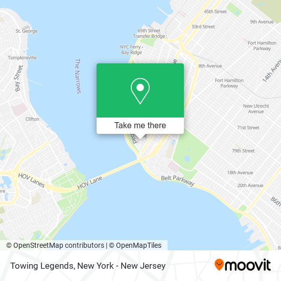 Towing Legends map