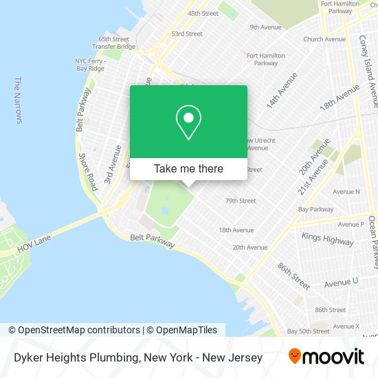 Mapa de Dyker Heights Plumbing