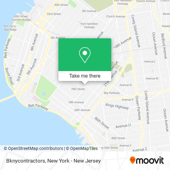 Mapa de Bknycontractors