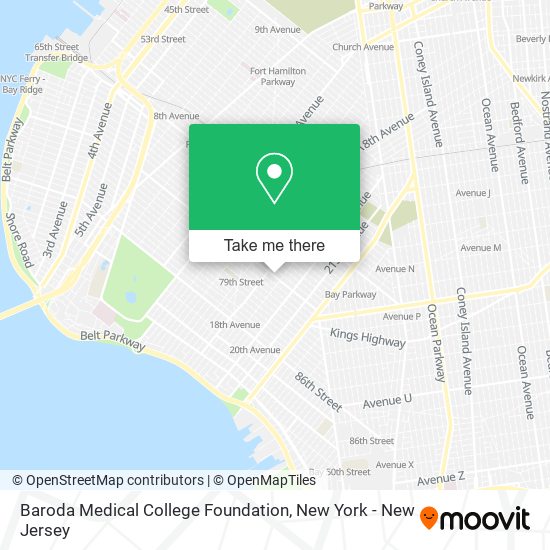 Baroda Medical College Foundation map