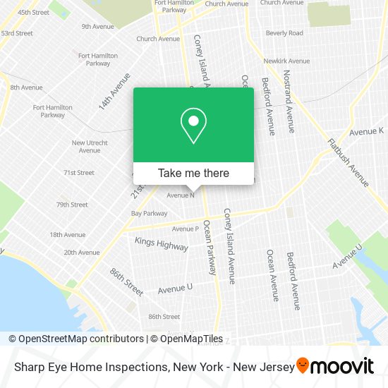 Mapa de Sharp Eye Home Inspections