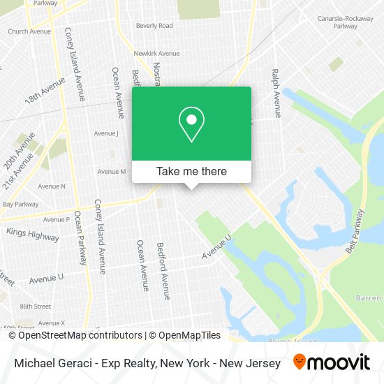 Michael Geraci - Exp Realty map