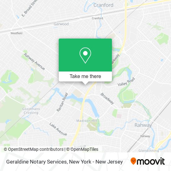 Mapa de Geraldine Notary Services