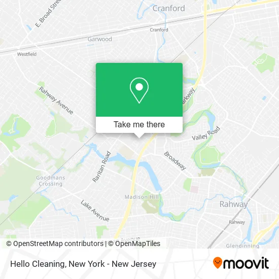 Mapa de Hello Cleaning