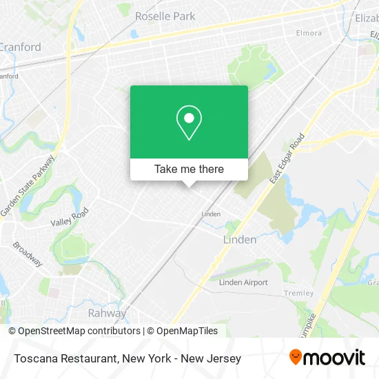 Toscana Restaurant map