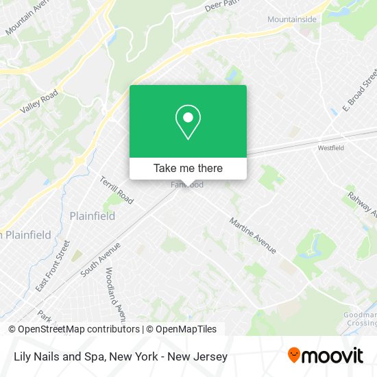 Mapa de Lily Nails and Spa