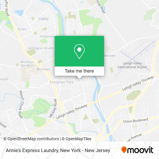 Mapa de Annie's Express Laundry