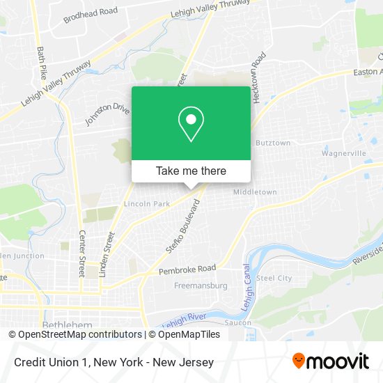 Credit Union 1 map