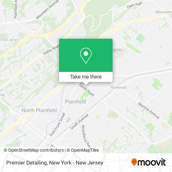 Premier Detailing map