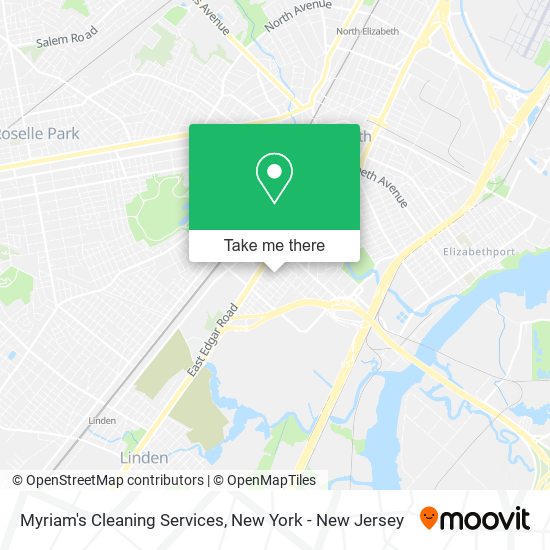 Myriam's Cleaning Services map