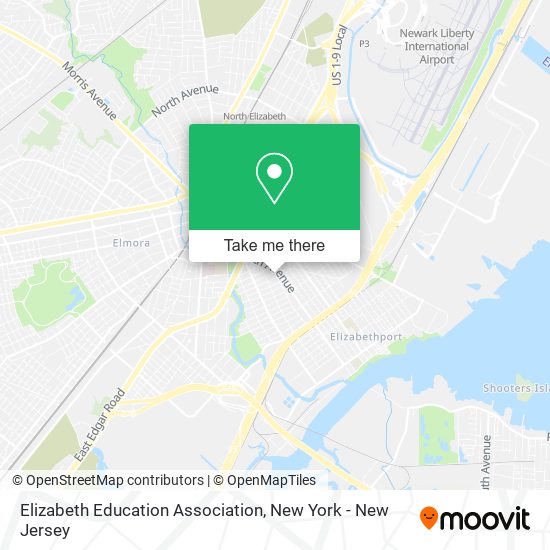 Elizabeth Education Association map