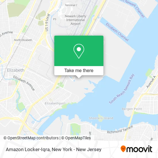 Amazon Locker-Iqra map
