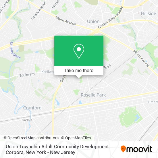 Union Township Adult Community Development Corpora map