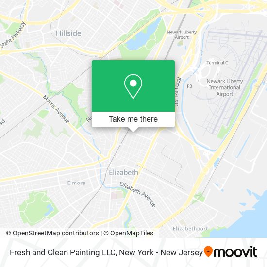 Fresh and Clean Painting LLC map