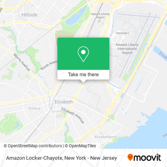 Mapa de Amazon Locker-Chayote