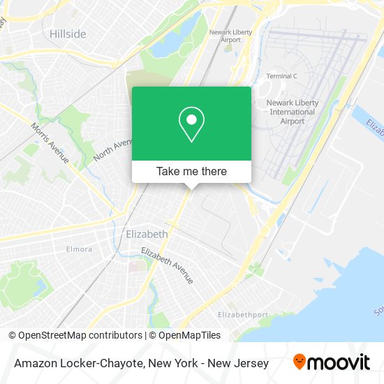 Amazon Locker-Chayote map