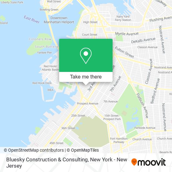 Mapa de Bluesky Construction & Consulting