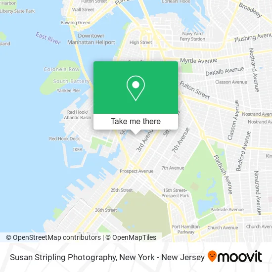 Susan Stripling Photography map