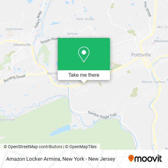 Mapa de Amazon Locker-Armina