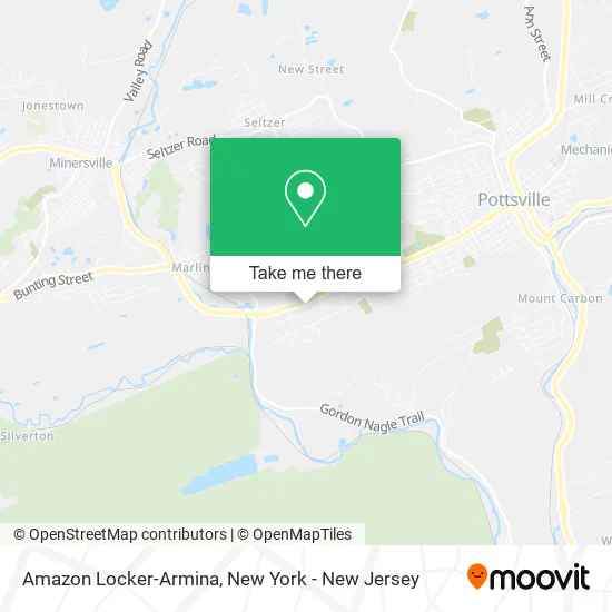 Amazon Locker-Armina map