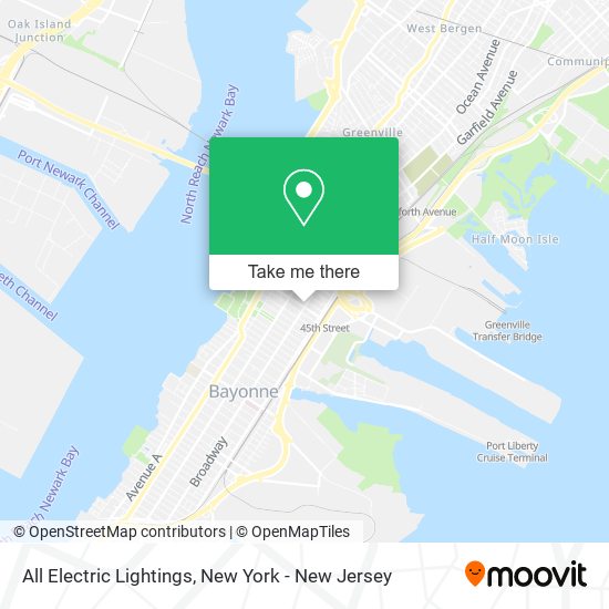 All Electric Lightings map