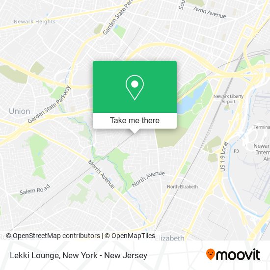 Mapa de Lekki Lounge