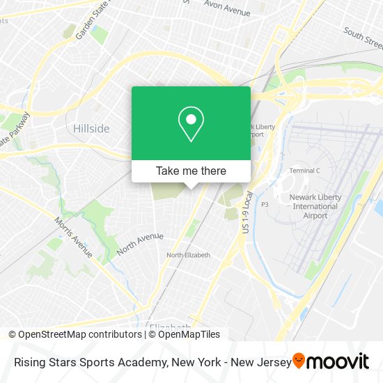 Rising Stars Sports Academy map