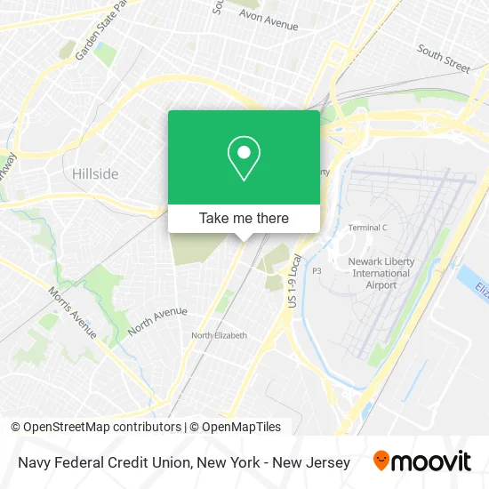 Navy Federal Credit Union map