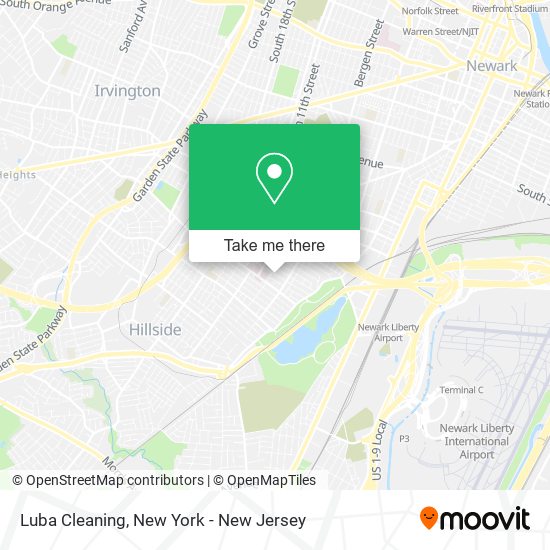 Luba Cleaning map