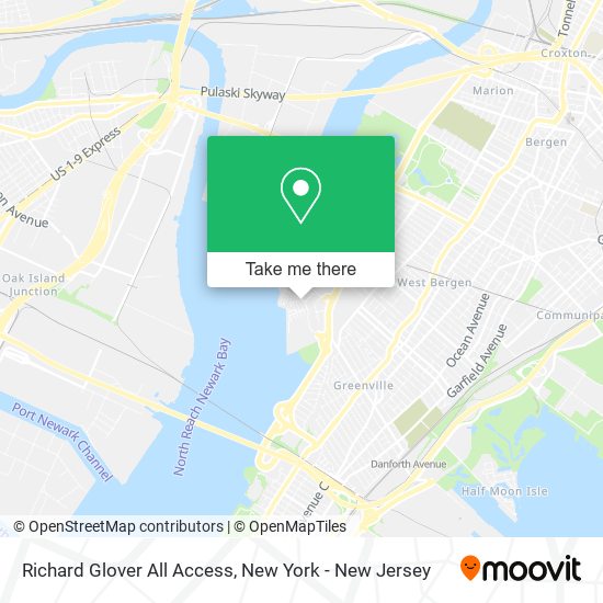 Richard Glover All Access map