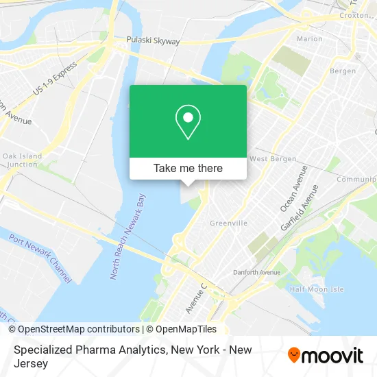 Specialized Pharma Analytics map