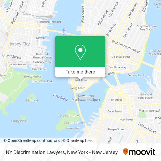 NY Discrimination Lawyers map