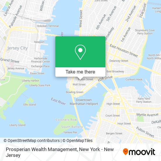 Mapa de Prosperian Wealth Management